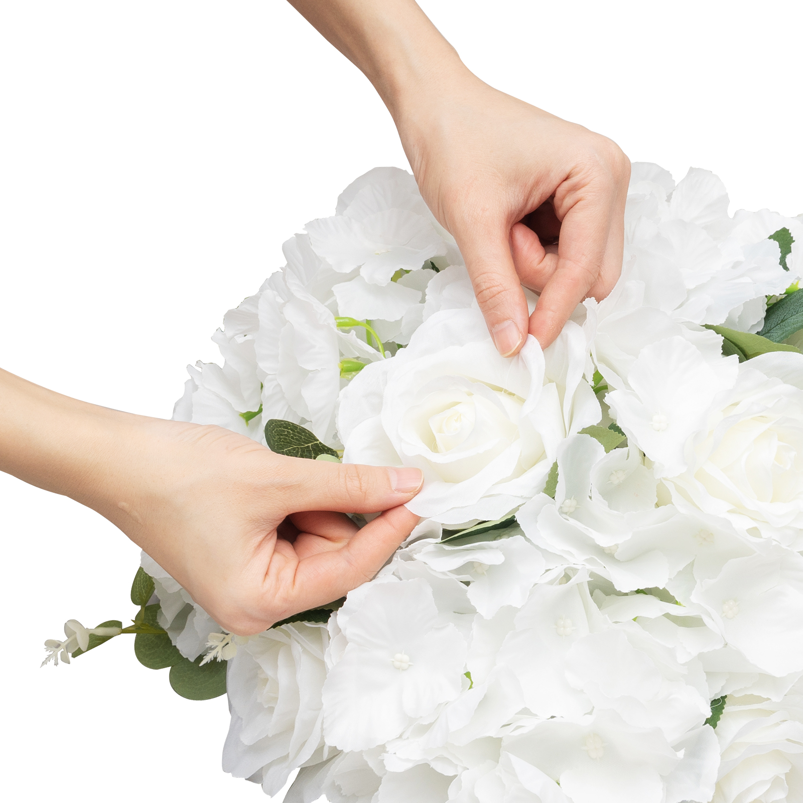 34x19cm 6PCS Artificial Flower Balls, Artificial Flower Balls, Flower Balls for Centerpieces 34x19cm 6PCS Artificial Flower Balls, Artificial Flower Balls, Flower Balls for Centerpieces