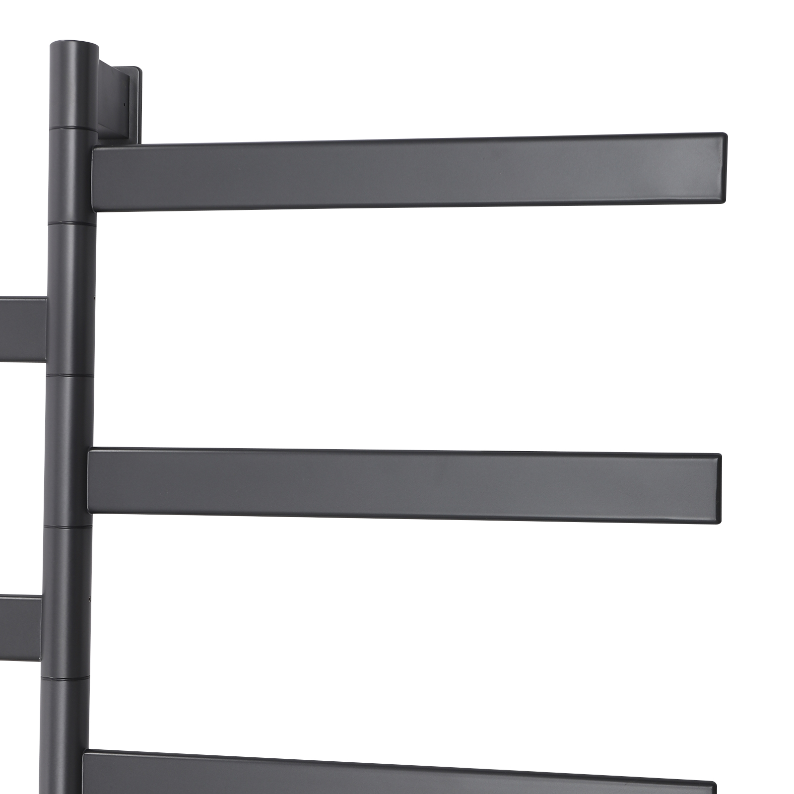 CNCEST Rotating Towel Rail Electric Towel Warmer Electric Towel Dryer with 180° Rotation Grey CNCEST Rotating Towel Rail Electric Towel Warmer Electric Towel Dryer with 180° Rotation Grey