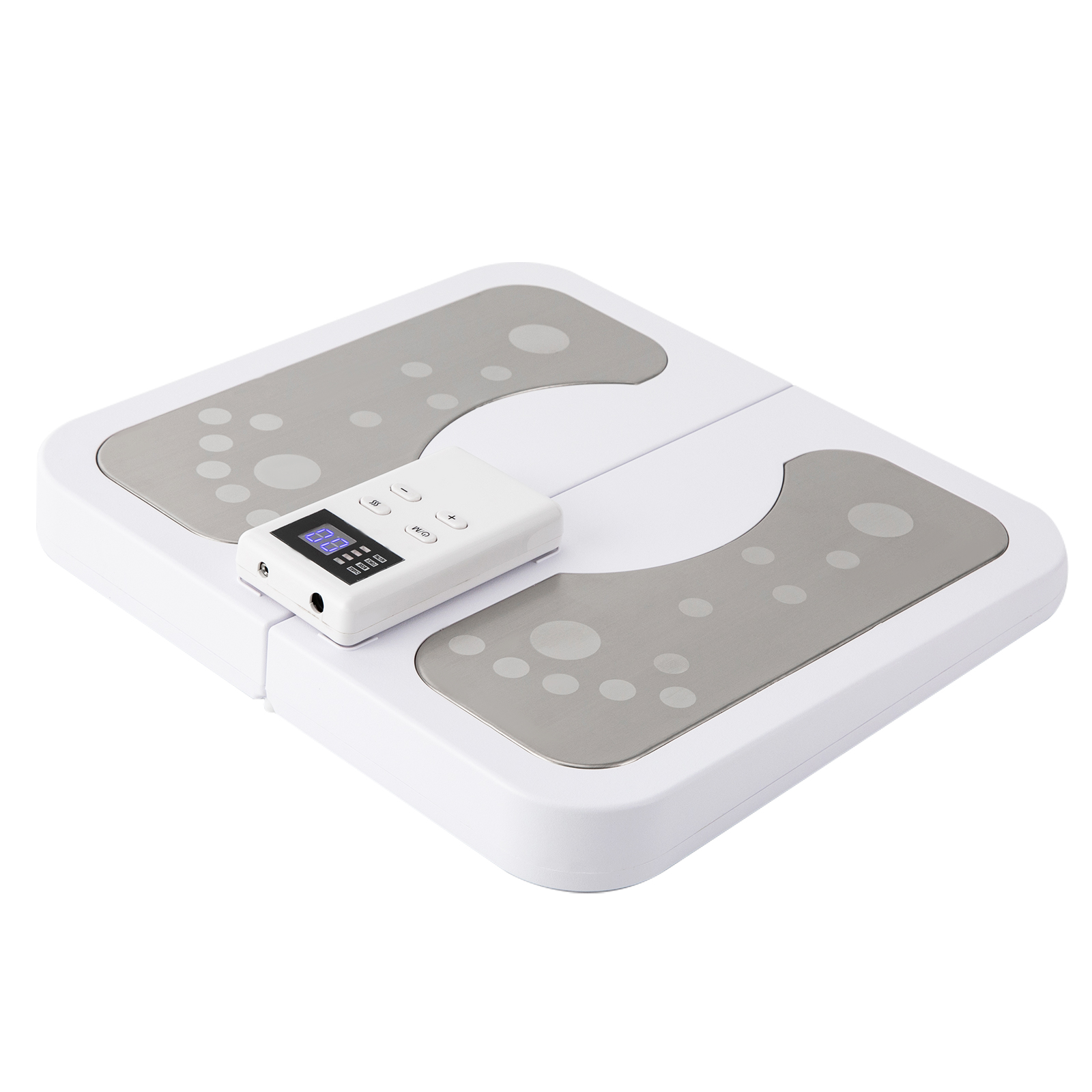 Foot massager, Blood circulation stimulator for legs, calves and feet, Massage modes: 6, White Foot massager, Blood circulation stimulator for legs, calves and feet, Massage modes: 6, White