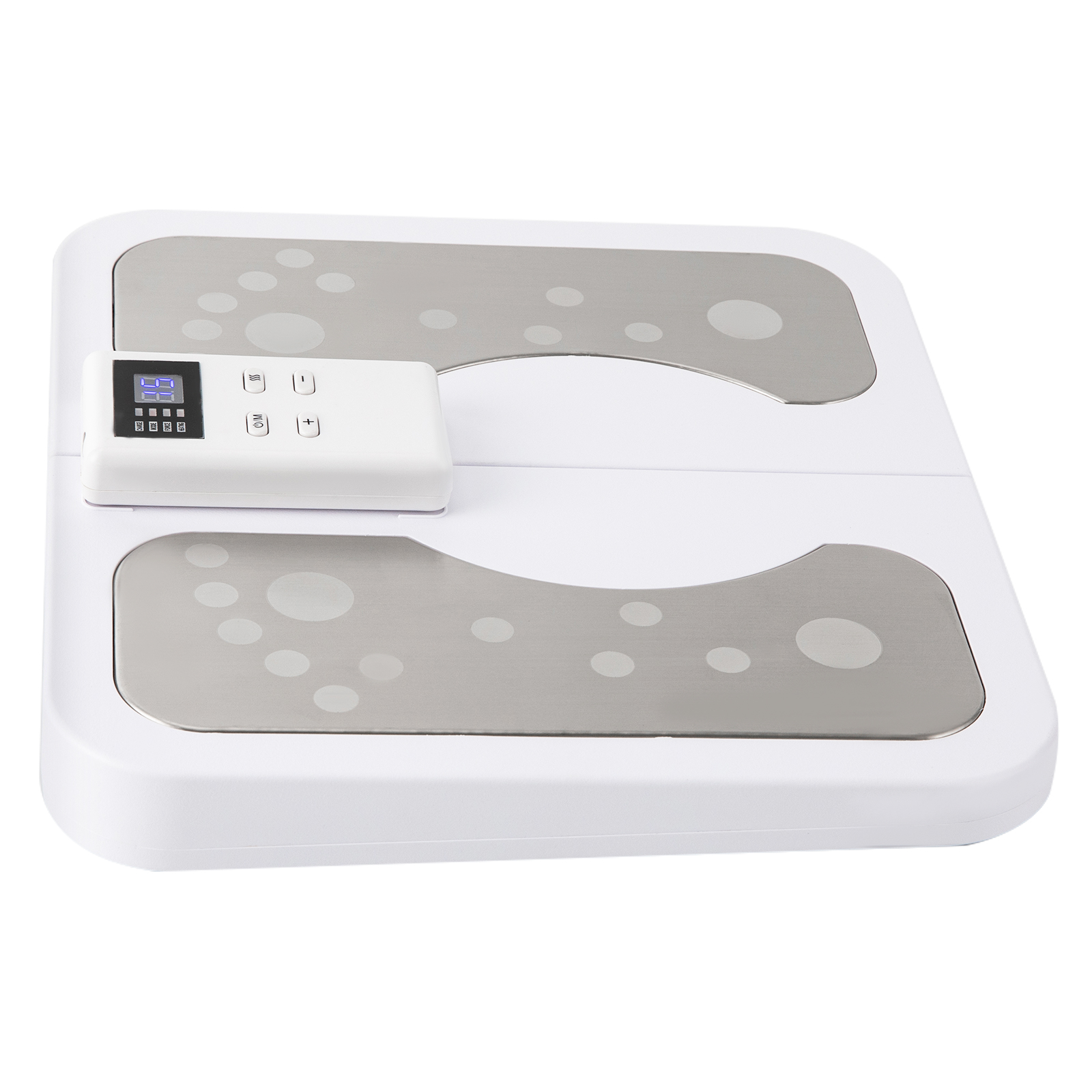 Foot massager, Blood circulation stimulator for legs, calves and feet, Massage modes: 6, White Foot massager, Blood circulation stimulator for legs, calves and feet, Massage modes: 6, White