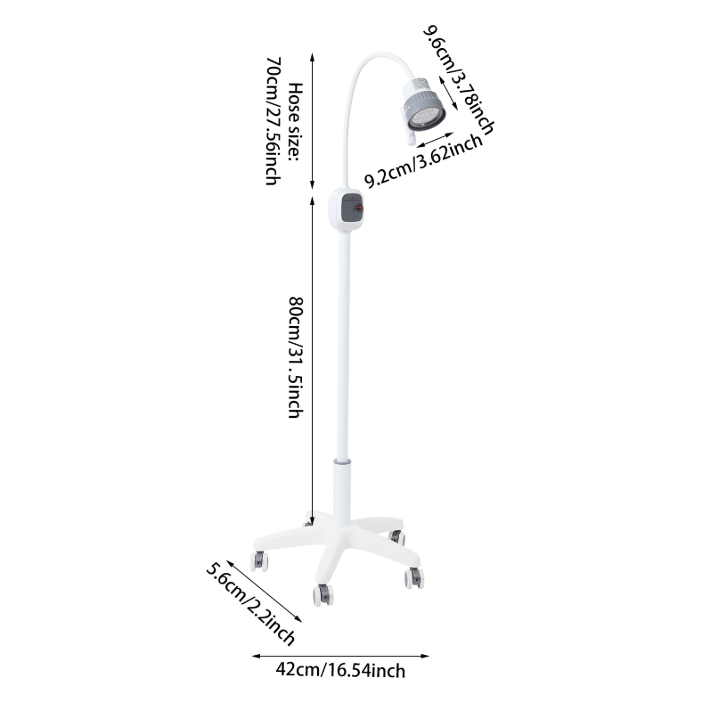 Five-wheel oral auxiliary lighting, medical examination light, LED examination light, dimmable Five-wheel oral auxiliary lighting, medical examination light, LED examination light, dimmable