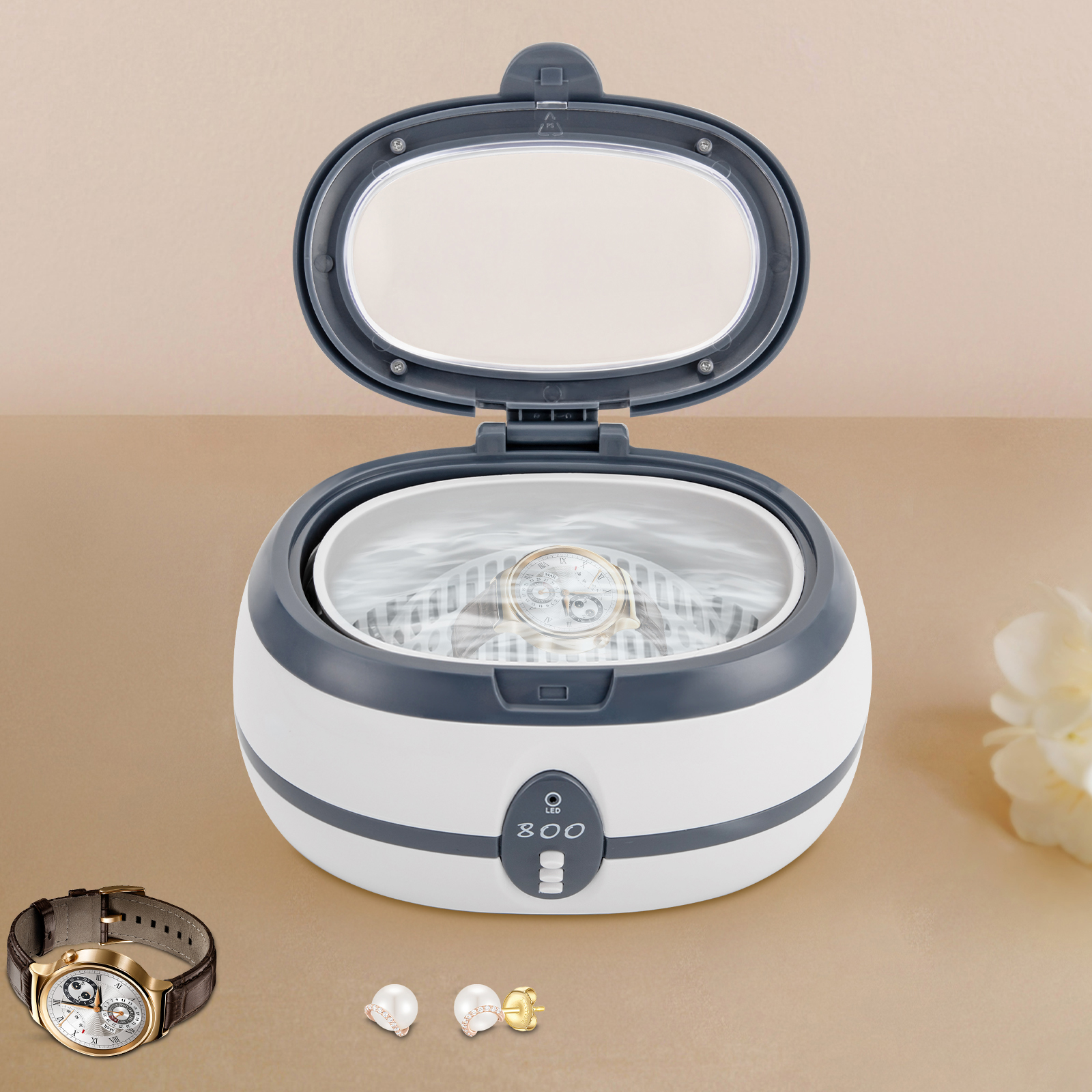 600ML Ultrasonic Cleaner 40kHz Washing Machine for Jewelry Glasses Dental Instrument Waterproof Laboratory Equipment 600ML Ultrasonic Cleaner 40kHz Washing Machine for Jewelry Glasses Dental Instrument Waterproof Laboratory Equipment
