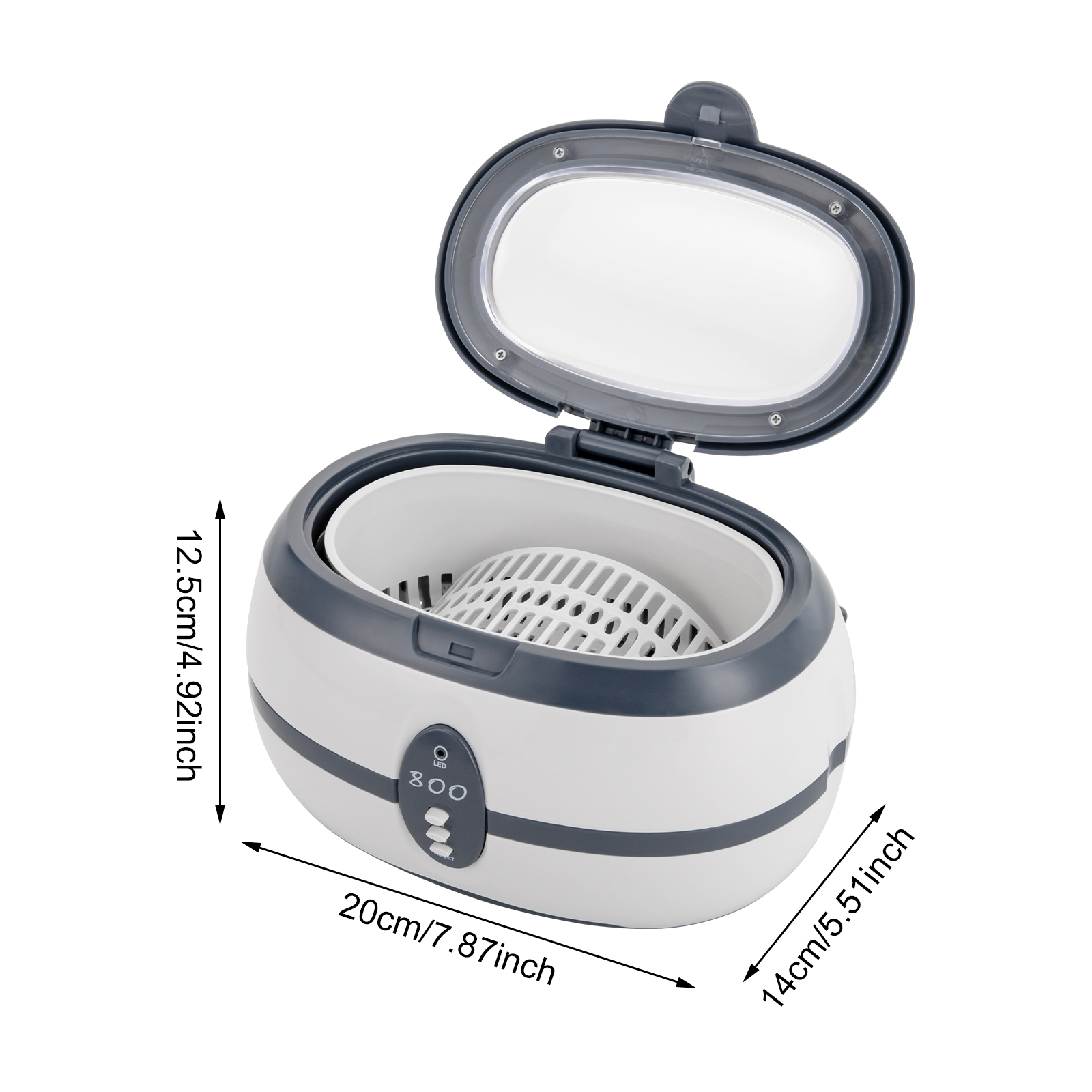 600ML Ultrasonic Cleaner 40kHz Washing Machine for Jewelry Glasses Dental Instrument Waterproof Laboratory Equipment 600ML Ultrasonic Cleaner 40kHz Washing Machine for Jewelry Glasses Dental Instrument Waterproof Laboratory Equipment