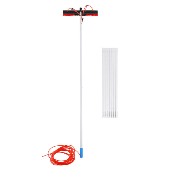 Window cleaning water supply brush 10 pieces 1 meter long docking rod + 55cm brush head