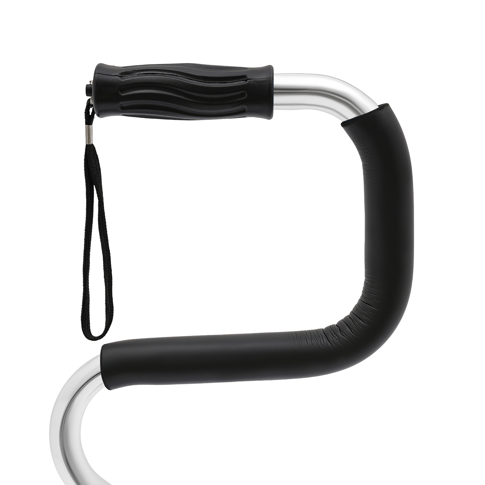 Walker, Walking Stick, Adjustable walking stick, for people with mobility problems, Adjustable height: 78-95.9cm, Silver Walker, Walking Stick, Adjustable walking stick, for people with mobility problems, Adjustable height: 78-95.9cm, Silver