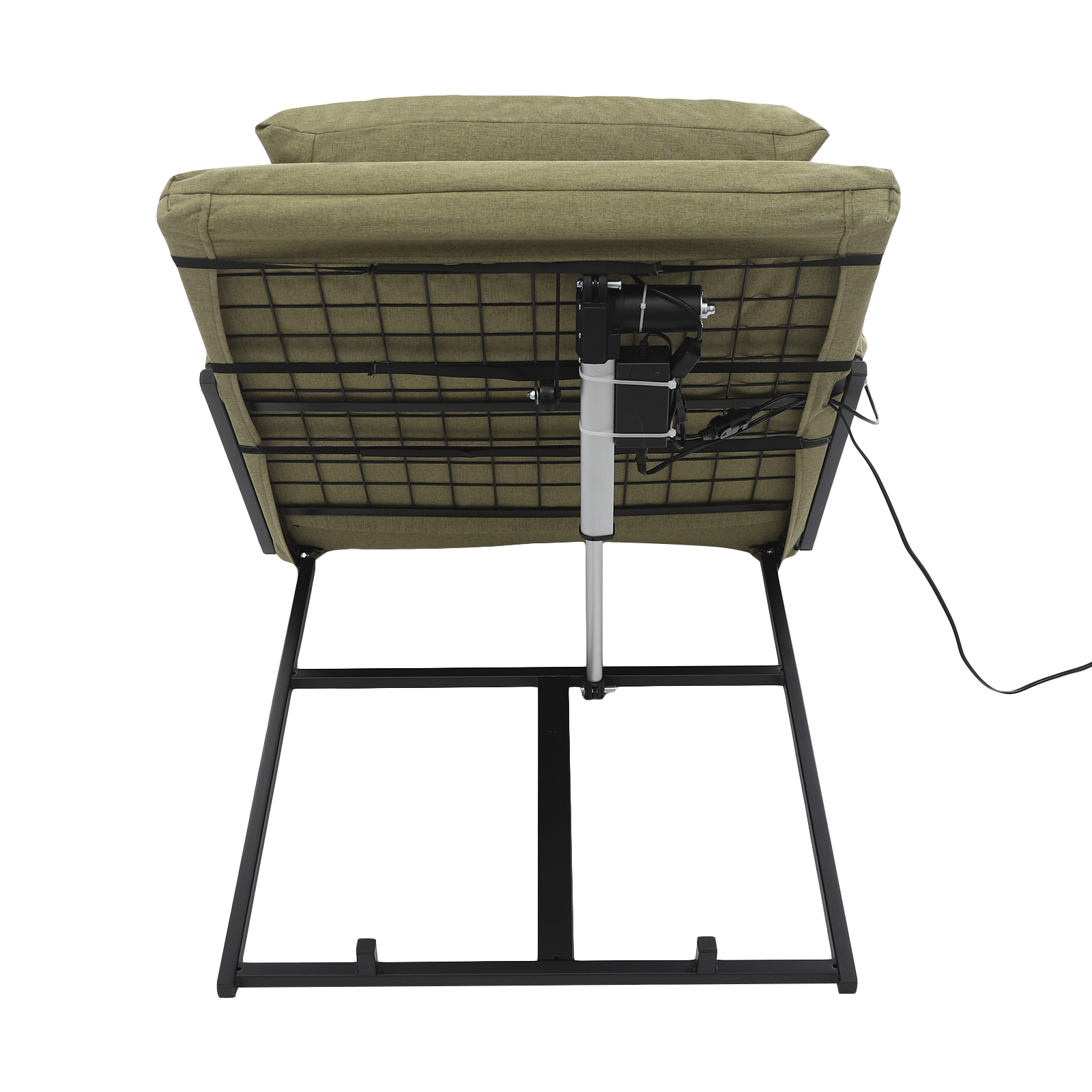 Electric Lifting Adjustable Bed Back Rest, Electric Lift Backrest Bed, Electric Auxiliary Backrest + Fixed armrest (Green) Electric Lifting Adjustable Bed Back Rest, Electric Lift Backrest Bed, Electric Auxiliary Backrest + Fixed armrest (Green)