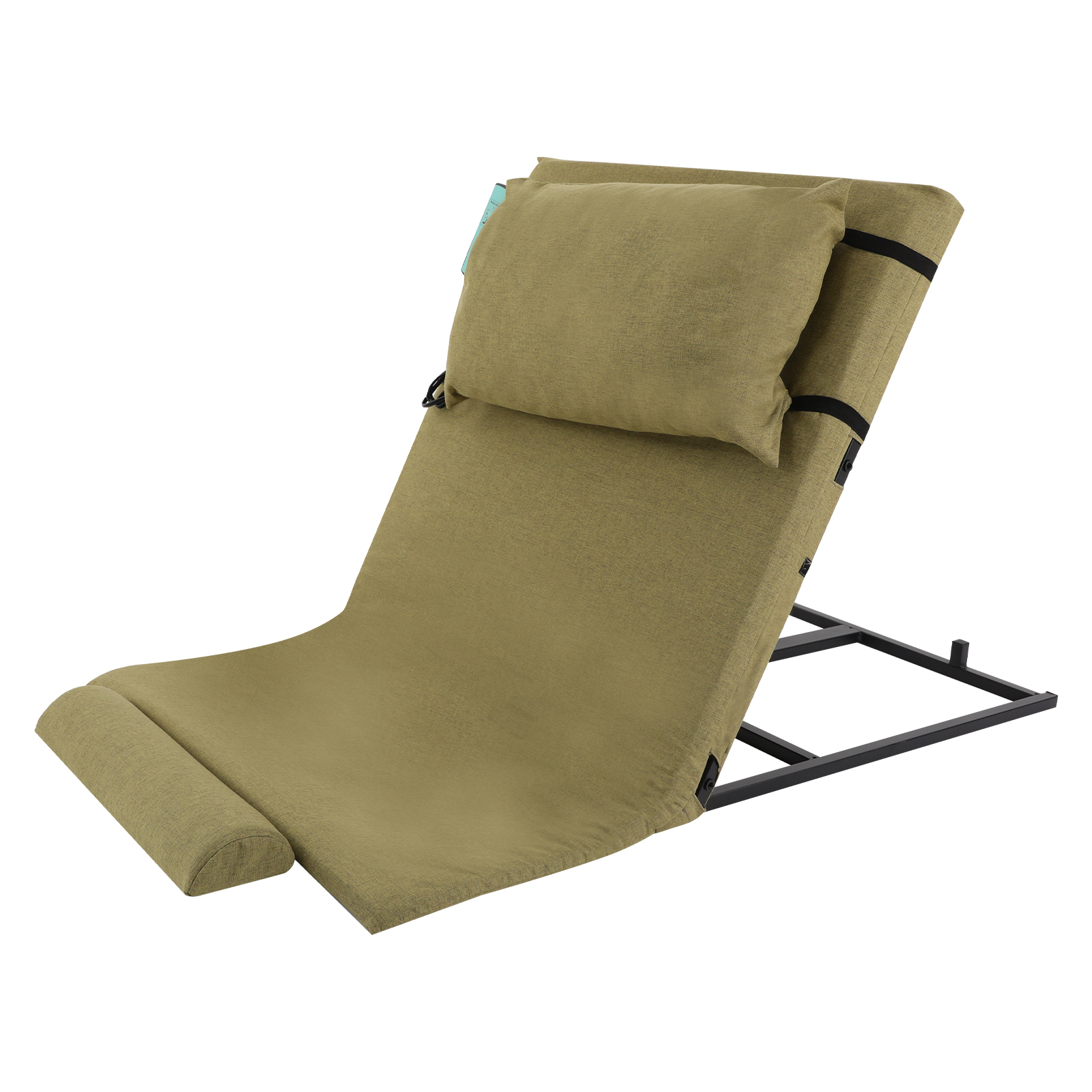 Electrically Assisted Wake-up Device, Electric Heating Mattress, Bed Backrest, Electric Lifting Backrest - Green