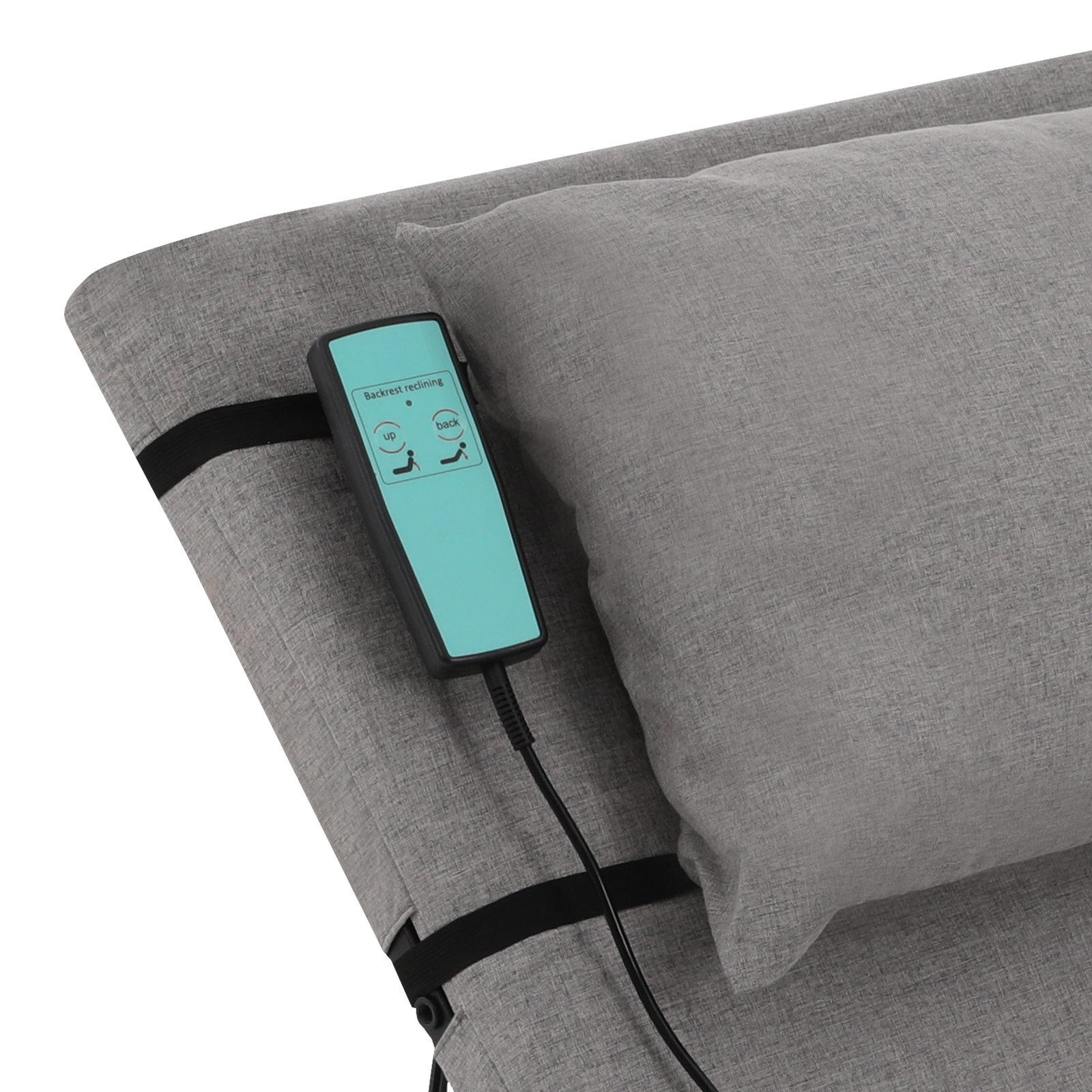 Electrically Assisted Wake-up Device, Electric Heating Mattress, Bed Backrest, Electric Lifting Backrest - Grey Electrically Assisted Wake-up Device, Electric Heating Mattress, Bed Backrest, Electric Lifting Backrest - Grey