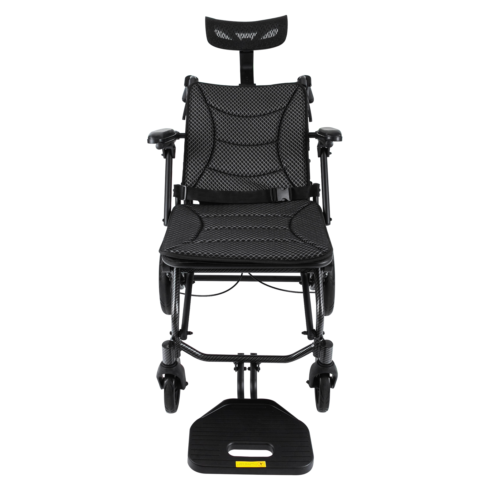 AC976LG(12)-46 Reclining Wheelchairs, Folding Transport Wheelchair for Seniors, Adult Reclining Wheelchair