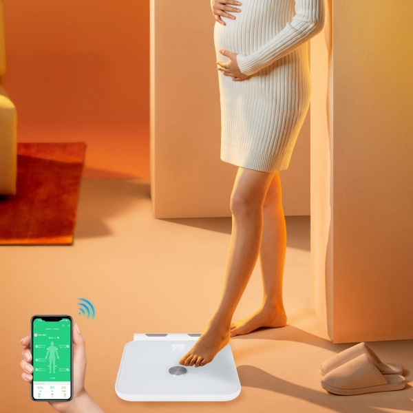 Intelligent electronic scale, 8-electrode body fat scale, multi-function weight scale