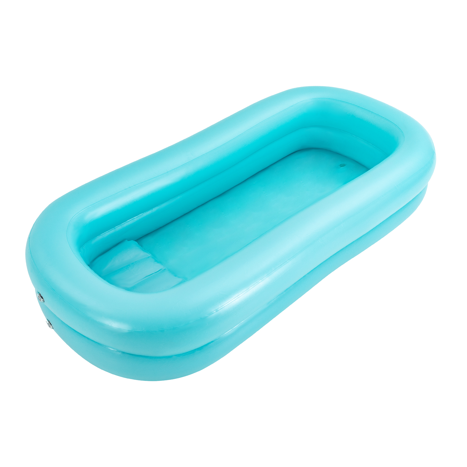 Portable Inflatable Bedside Bathtub, PVC Inflatable Bathtub Foldable Bathtub Bedside Shower System with Water Bag and Overhead Shower