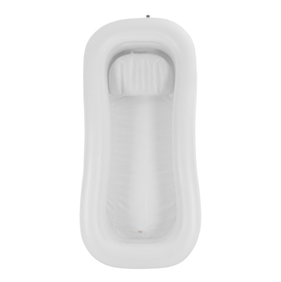 86.61*39.37*14.96 in Portable Inflatable Bathtub for Adults PVC Bathtub for Adults For The Elderly Pregnant Women Patients Use At Home White