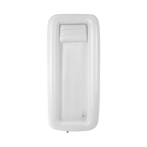 Medical Inflatable Shower Set PVC Inflatable Bathtub for Adults Portable In Bed Shower System with Air Pump For The Elderly White