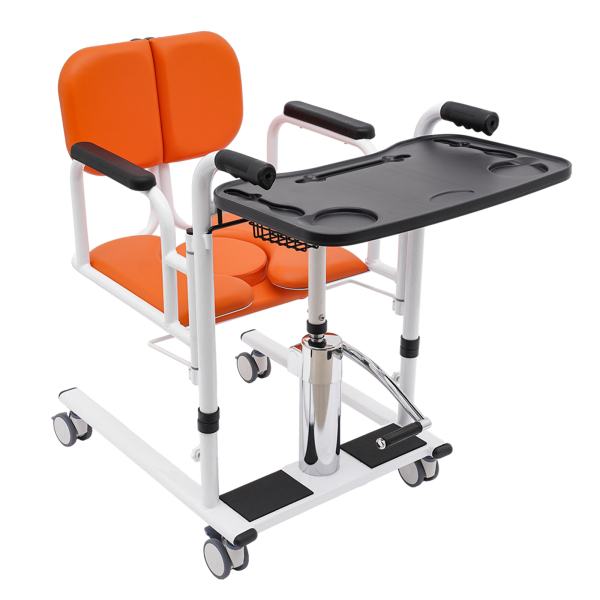 Home Hydraulic Patient Lift Portable Elderly Transport Wheelchair
