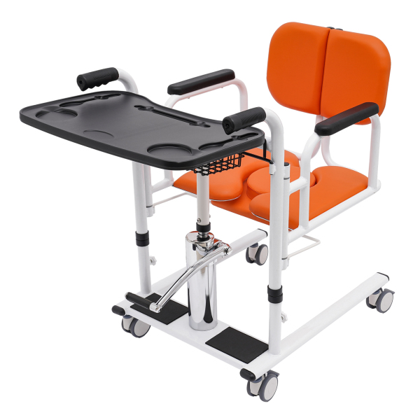 Home Hydraulic Patient Lift Portable Elderly Transport Wheelchair