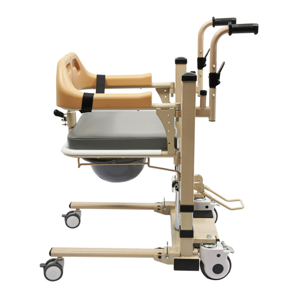 Patient Lift for Home, 180° Split Wheelchair, Portable Transport Lift, Portable Transport Lift with Potty