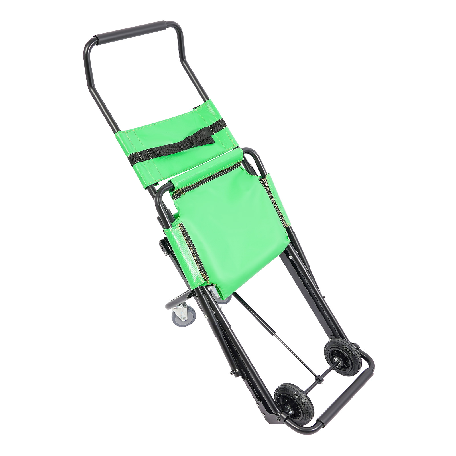 Manual Stair Chair, Foldable Emergency Stair Chair with Wheels, Portable Transport Stair Chair - Green Manual Stair Chair, Foldable Emergency Stair Chair with Wheels, Portable Transport Stair Chair - Green