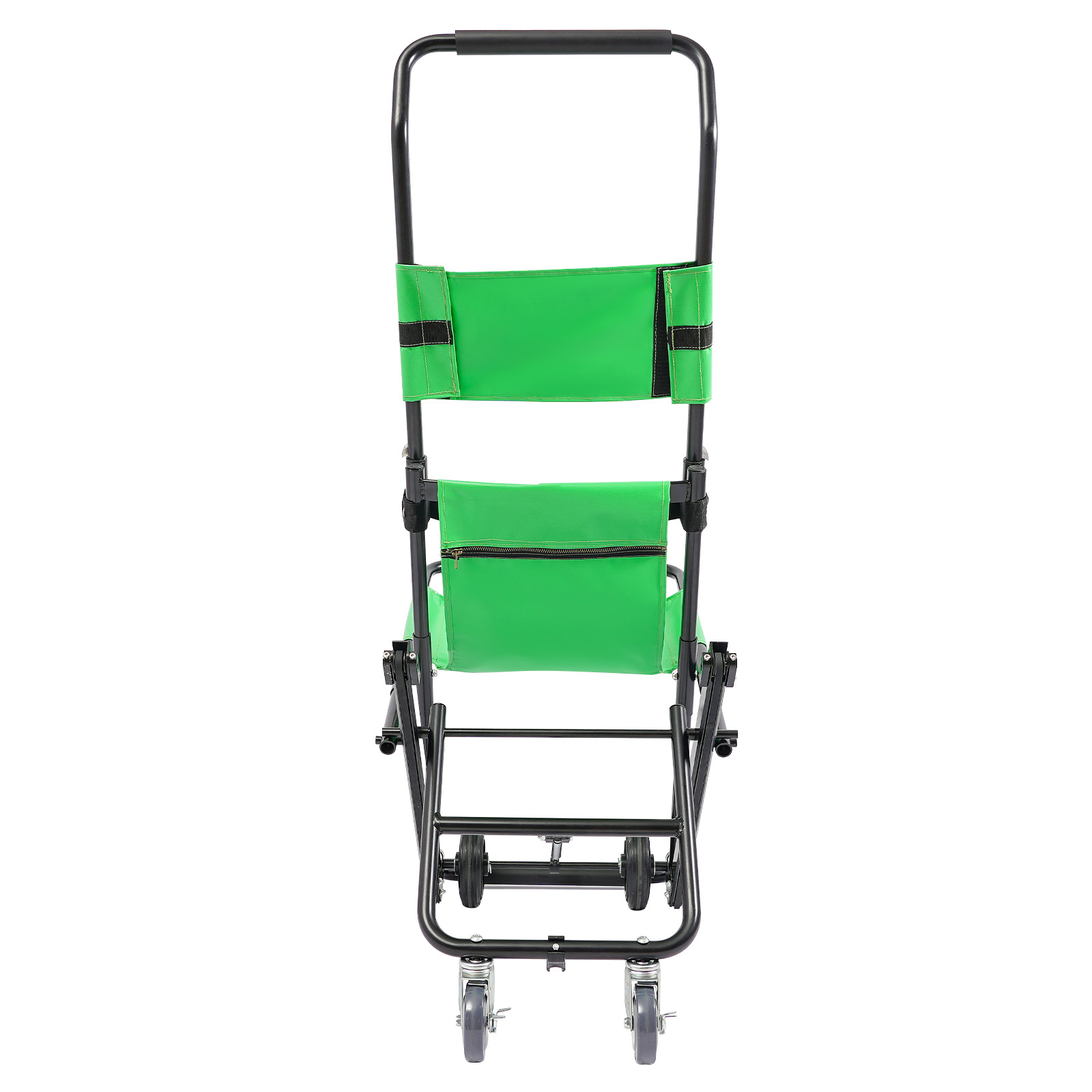 Manual Stair Chair, Foldable Emergency Stair Chair with Wheels, Portable Transport Stair Chair - Green Manual Stair Chair, Foldable Emergency Stair Chair with Wheels, Portable Transport Stair Chair - Green