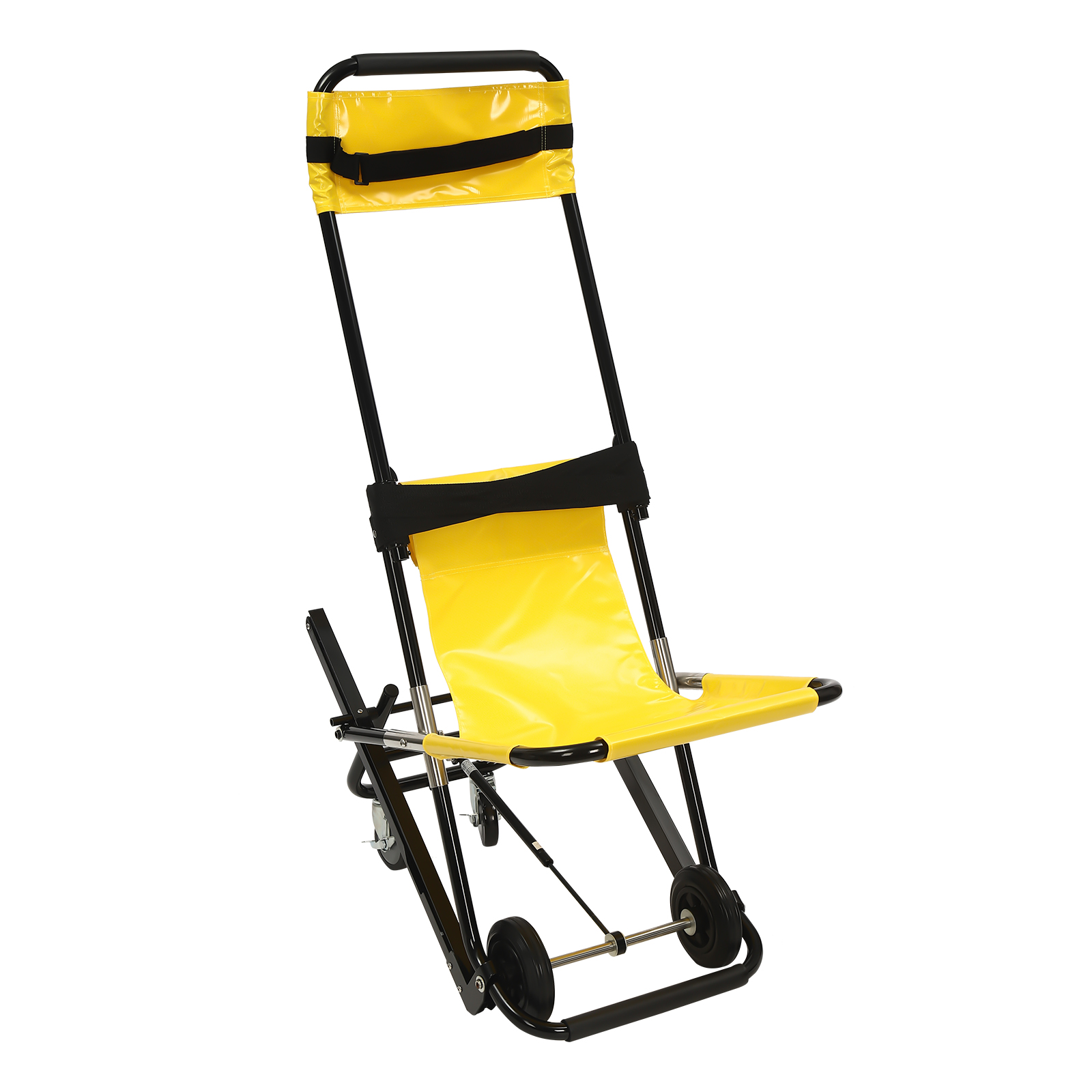 Manual Lift Stair Chair Portable Folding for Daily Commuting to Help Elderly on the Move Withstands 350.53 lbs Folding Evacuation Chair