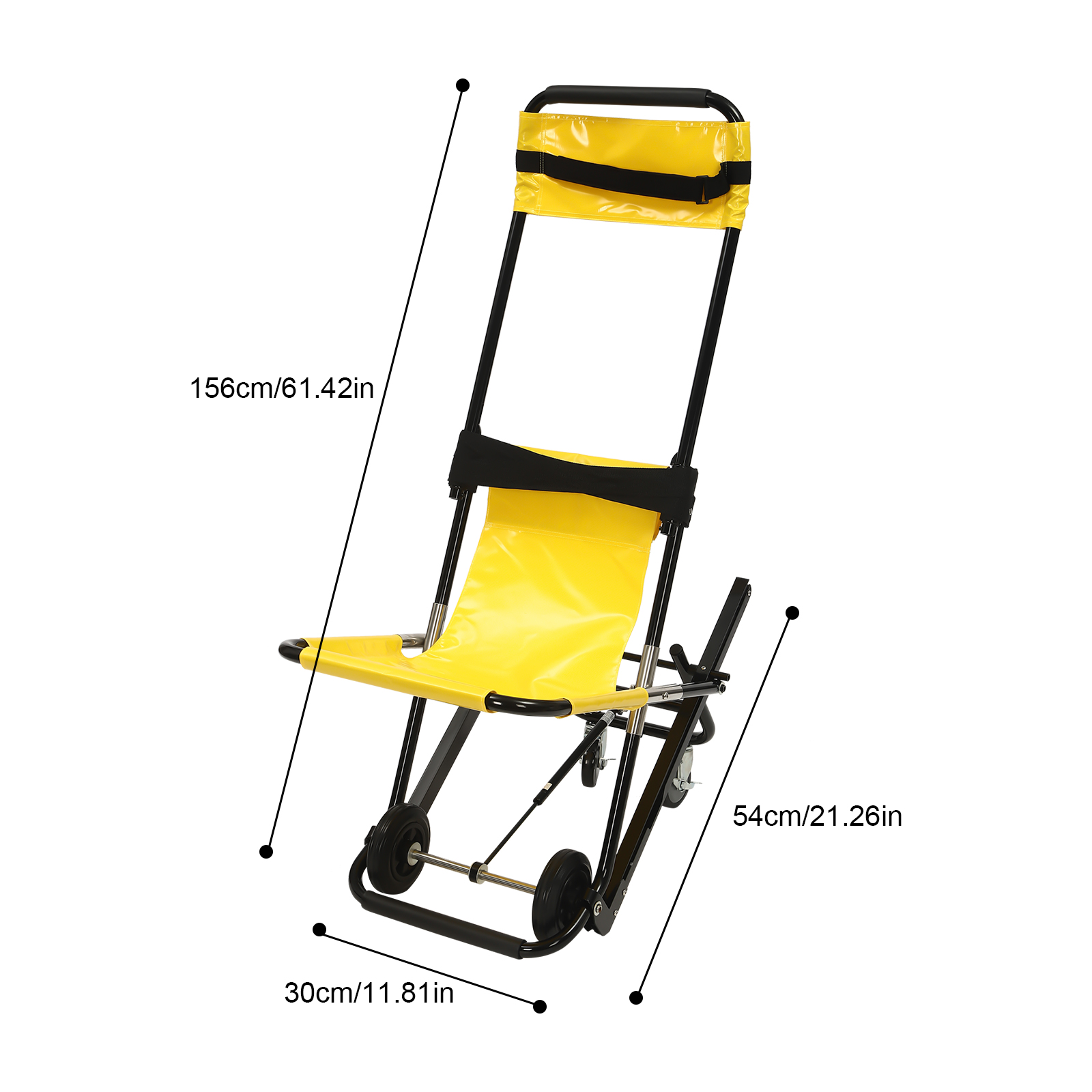 Manual Lift Stair Chair Portable Folding for Daily Commuting to Help Elderly on the Move Withstands 350.53 lbs Folding Evacuation Chair Manual Lift Stair Chair Portable Folding for Daily Commuting to Help Elderly on the Move Withstands 350.53 lbs Folding Evacuation Chair