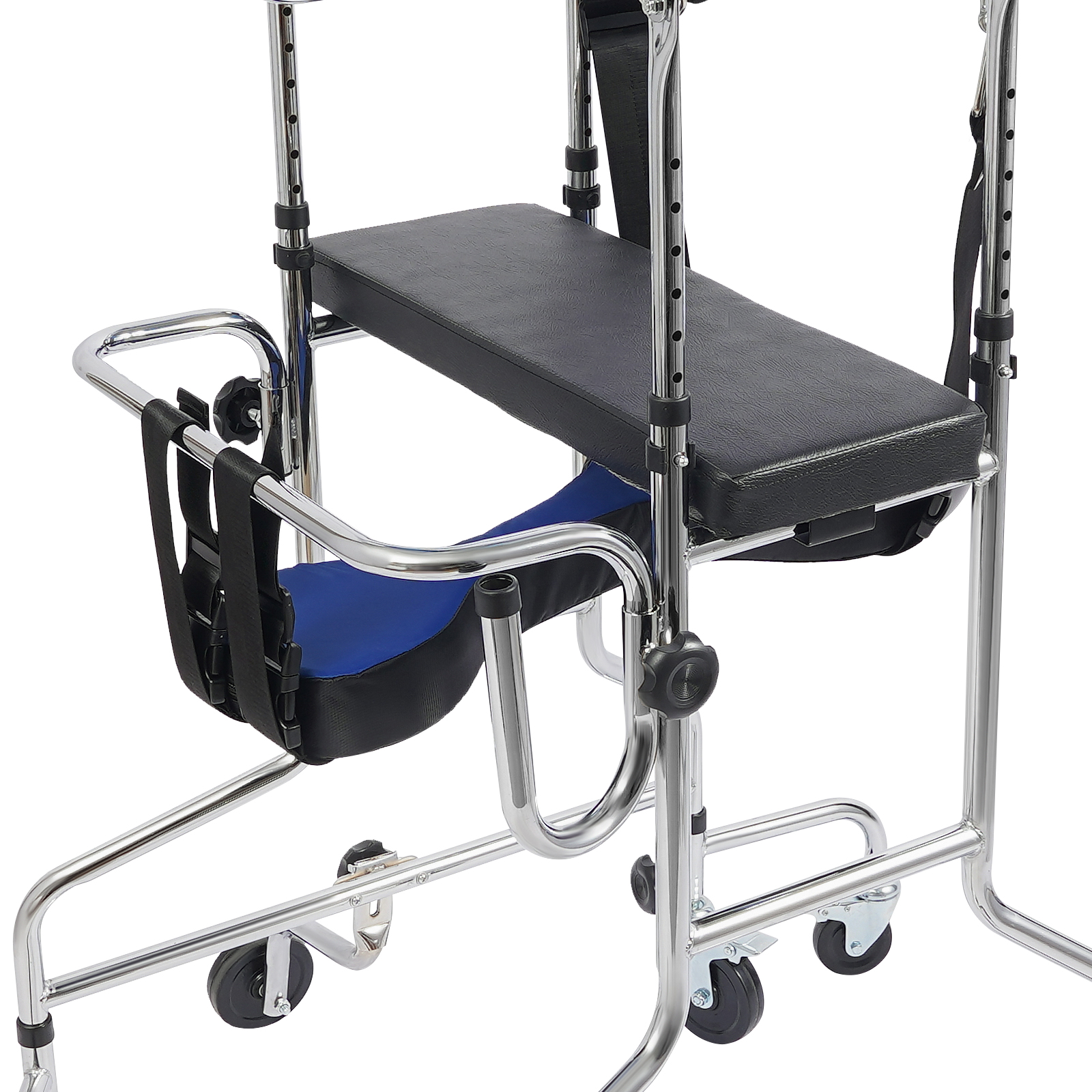 Adult Walker, Walking Aid, Standing Walker for 59.06-70.87in Mobility-Impaired Elderly, Hemiplegic Patients Adult Walker, Walking Aid, Standing Walker for 59.06-70.87in Mobility-Impaired Elderly, Hemiplegic Patients