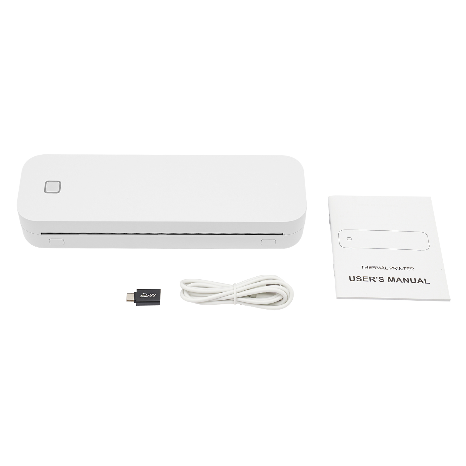 Wireless Stencil Printer, Portable Printing Machine, Thermal Stencil Printer - White Wireless Stencil Printer, Portable Printing Machine, Thermal Stencil Printer - White