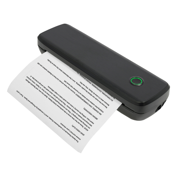 L81 Thermal Inkless Bluetooth Thermal Printer, Portable Thermal Printer, Thermal Printer - Black