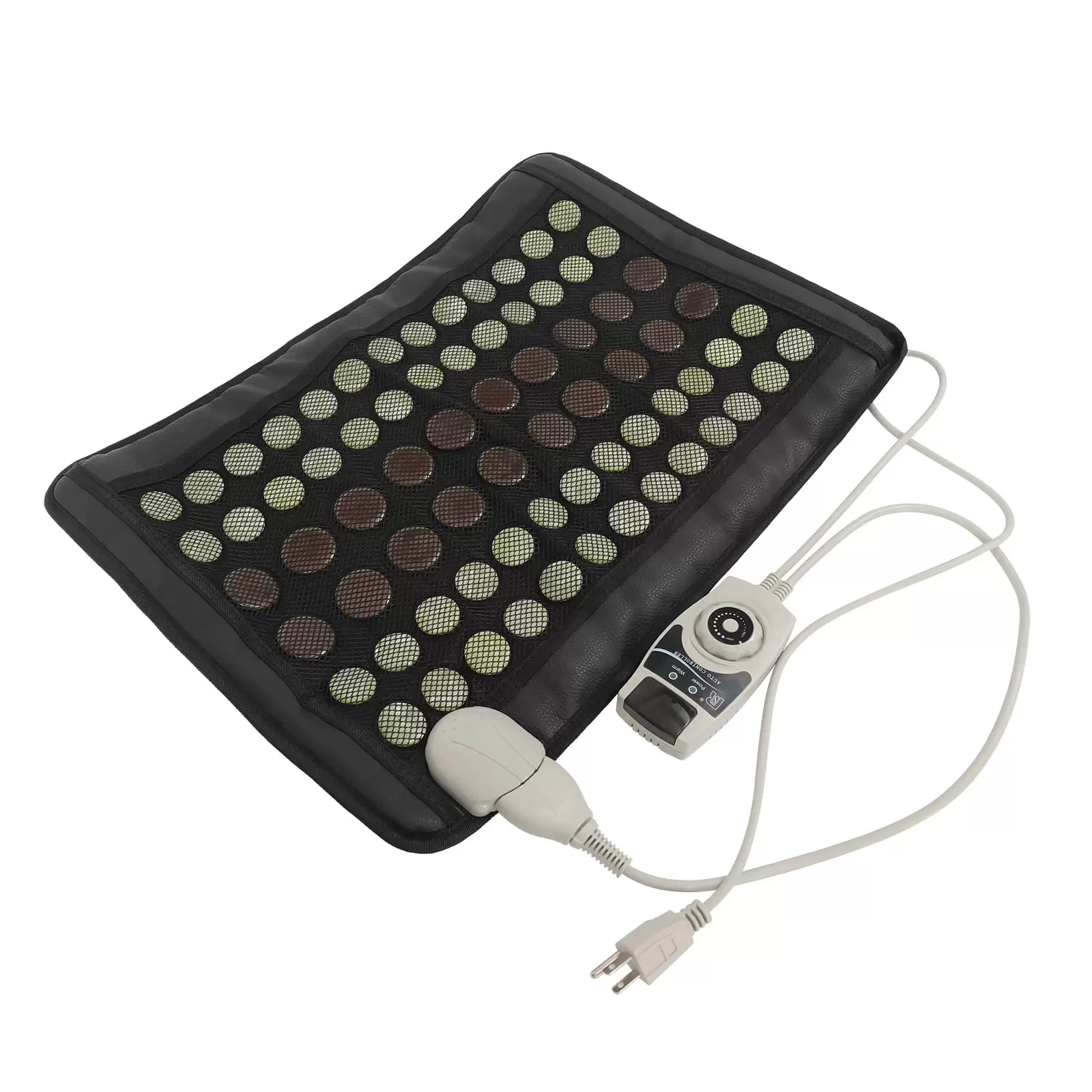 Infrared Heating Pad Infrared Back Heating Pad Tourmaline Natural Jade and Tourmanium  23.5*16" 220V Automatic Shut-off for Offices Homes