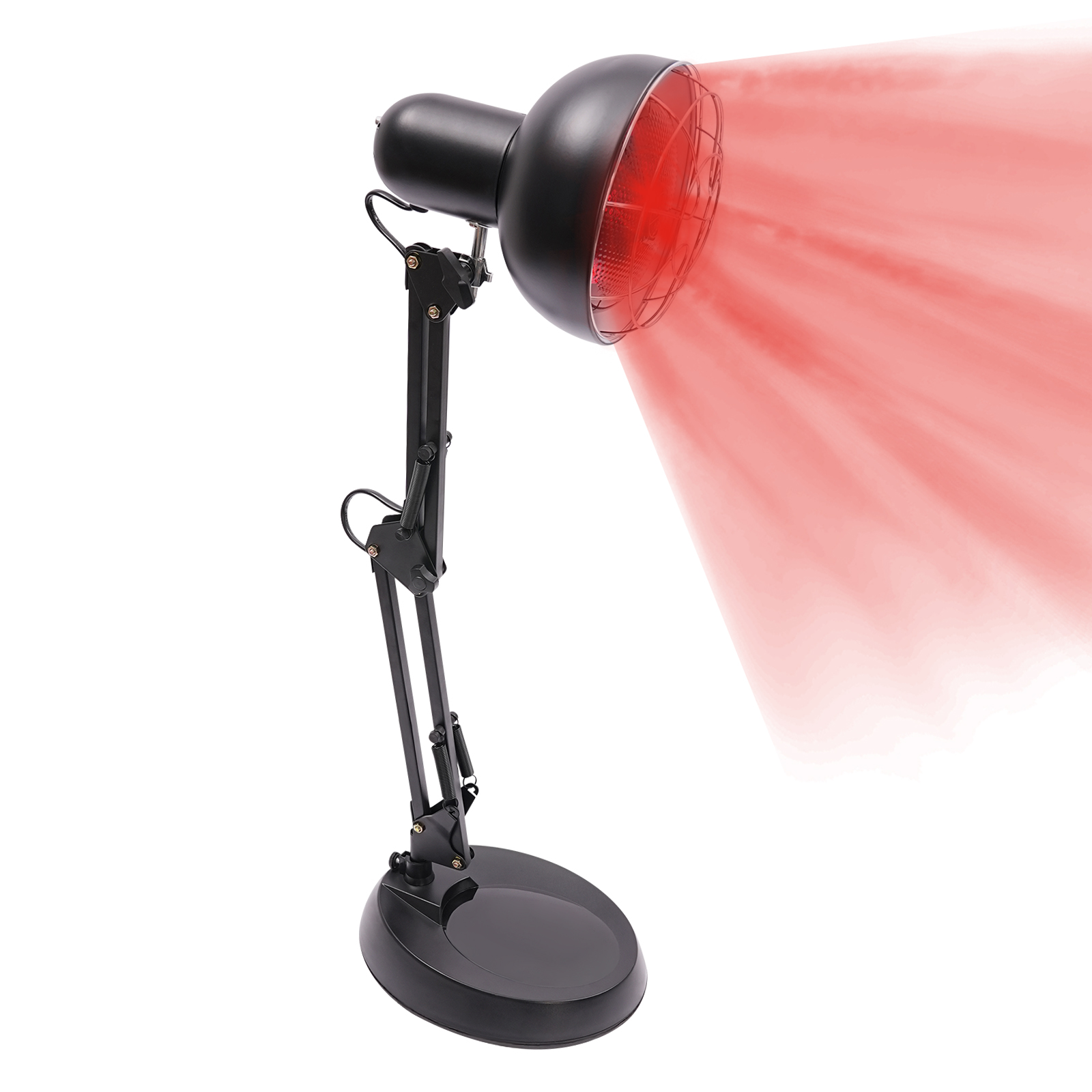 Red Light Lamp, Heat Lamp, Infrared Treatment Lamp, Max. Product height: 65cm, Black