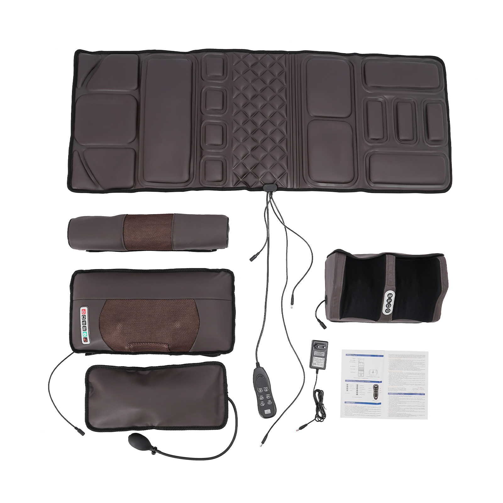 Full Body Massage Mat, Massage Mat, Massage Cushion with Foot Massager for Teenagers, Seniors, and Adults Full Body Massage Mat, Massage Mat, Massage Cushion with Foot Massager for Teenagers, Seniors, and Adults