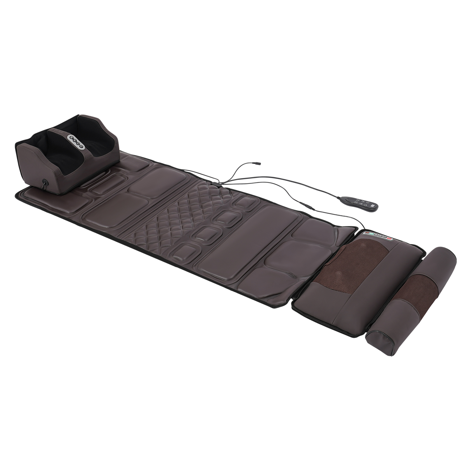 Full Body Massage Mat, Massage Mat, Massage Cushion with Foot Massager for Teenagers, Seniors, and Adults