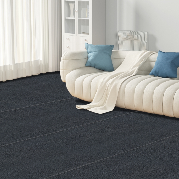 70cm*6m anti-slip floor mat, environmentally friendly and odorless, made of TPR, polyester, with ash fine stripes