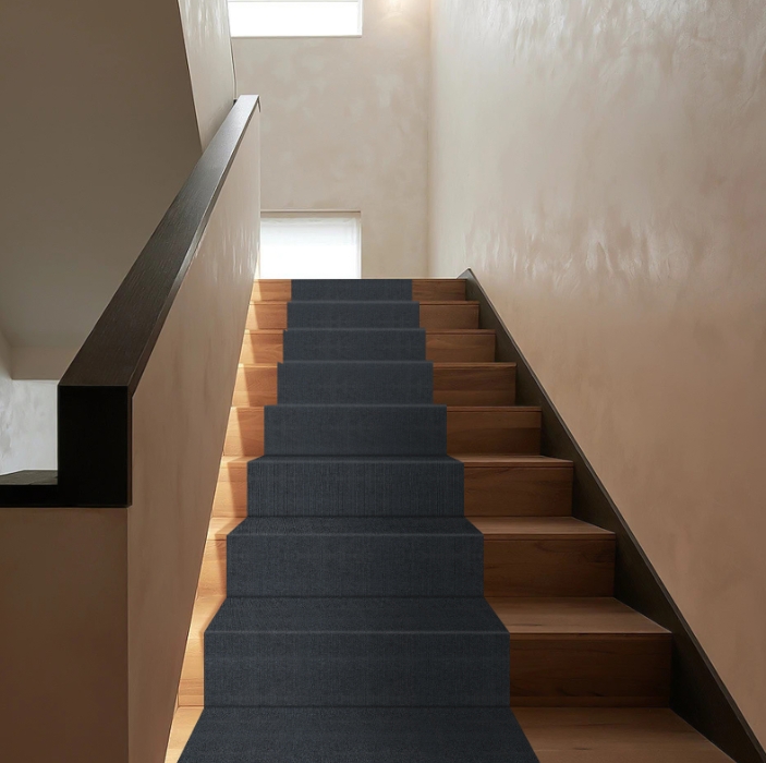 70cm*6m anti-slip floor mat, environmentally friendly and odorless, made of TPR, polyester, with ash fine stripes 70cm*6m anti-slip floor mat, environmentally friendly and odorless, made of TPR, polyester, with ash fine stripes