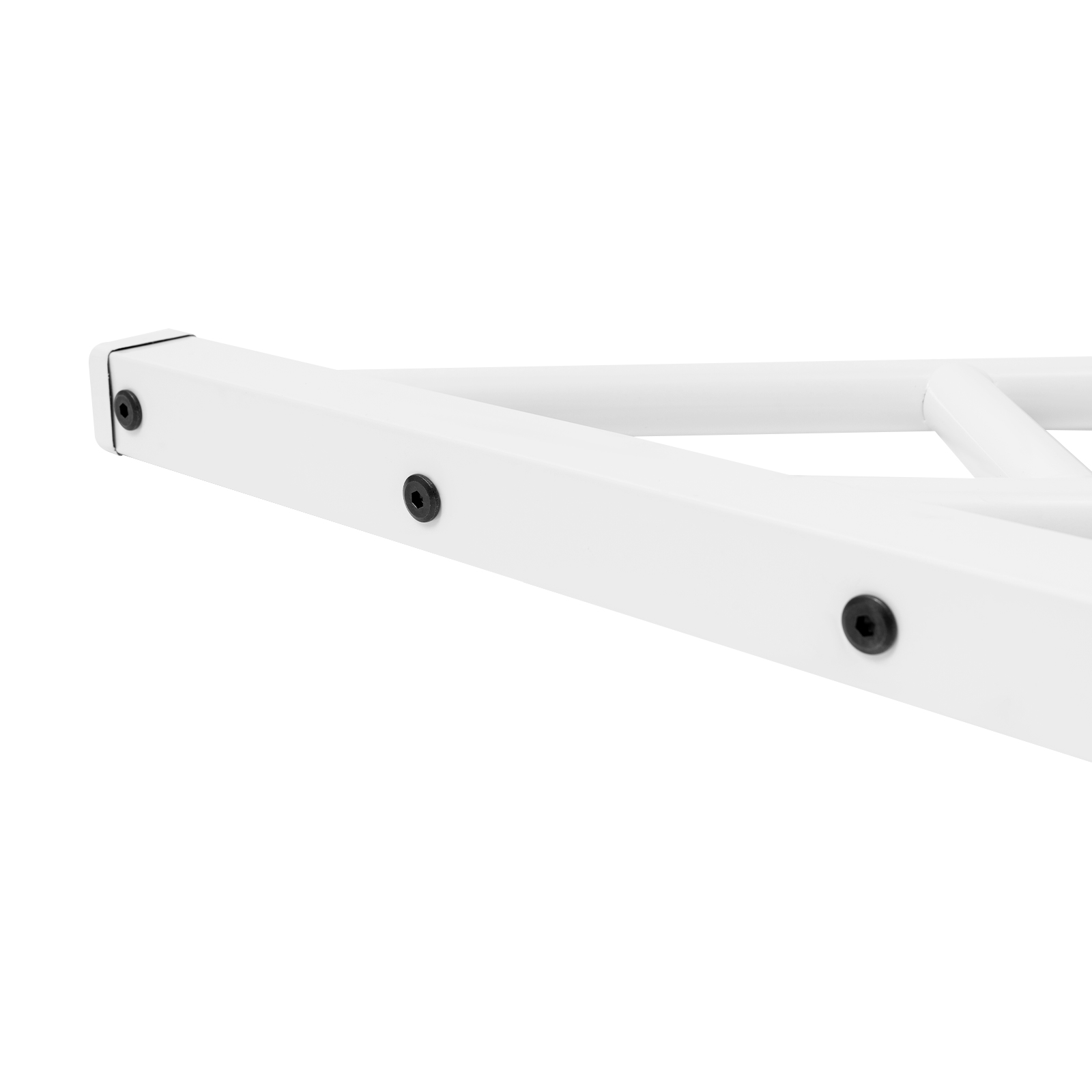 Single post railing, Exterior stair railing for stair treads, U-shaped stair railing, White Single post railing, Exterior stair railing for stair treads, U-shaped stair railing, White