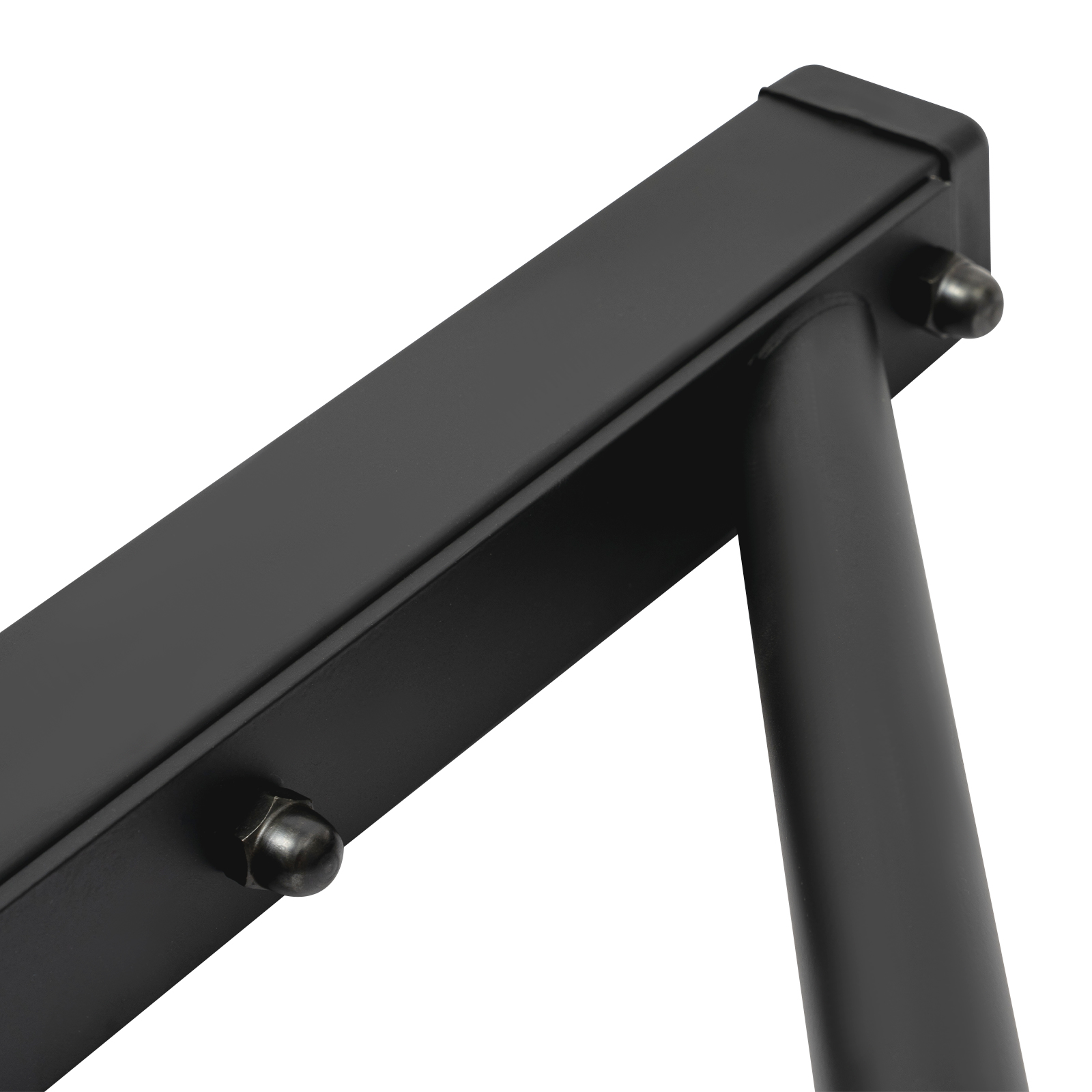 Single post railing, Exterior stair railing for stair treads, U-shaped stair railing, Black Single post railing, Exterior stair railing for stair treads, U-shaped stair railing, Black