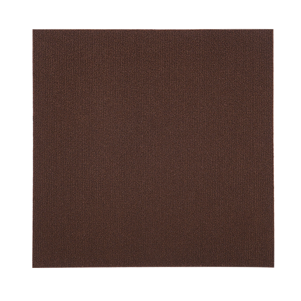 Square Carpet Floor Carpet Adsorption Type Self-adhesive Carpet Suitable For Restaurants Family Rooms Corridors Game Rooms 20pcs 20x20 Inch Brown