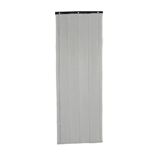 Thermal Insulating Door Curtain, Insect Screen for Winter Door Covering, Soundproofing Blanket, 70*200cm, Gray