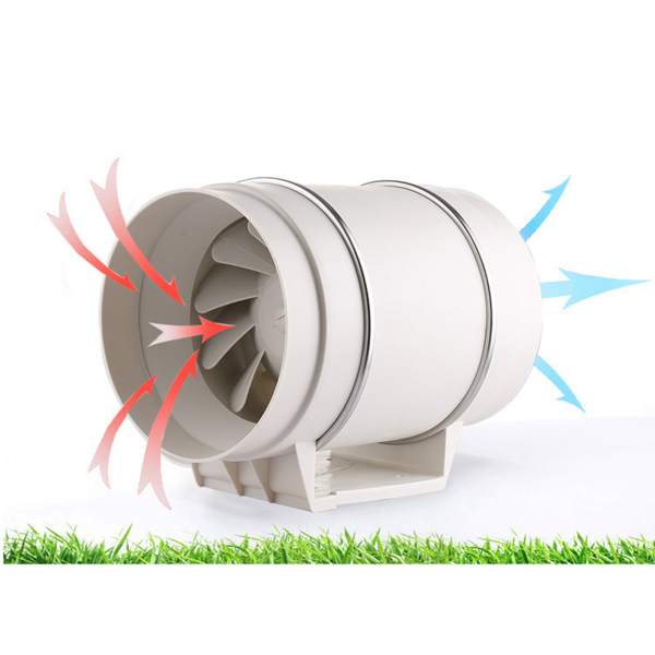 HF-100P 220V Exhaust Ventilation Fan, Air Duct Fan, Duct Ventilation Fan