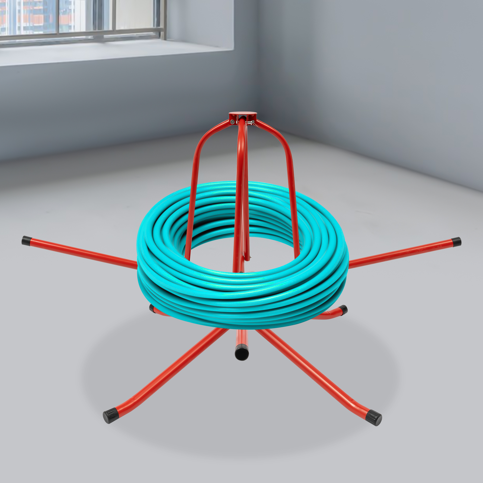 CNCEST Pipe Reel for Underfloor Heating, Underfloor Heating Pipe Winder, Pipe Reel Dispenser CNCEST Pipe Reel for Underfloor Heating, Underfloor Heating Pipe Winder, Pipe Reel Dispenser