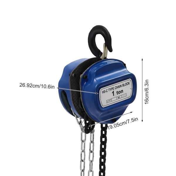 Chain Hoist, Hand Chain Hoist, Manual Hand Lift Steel Chain Block Hoist