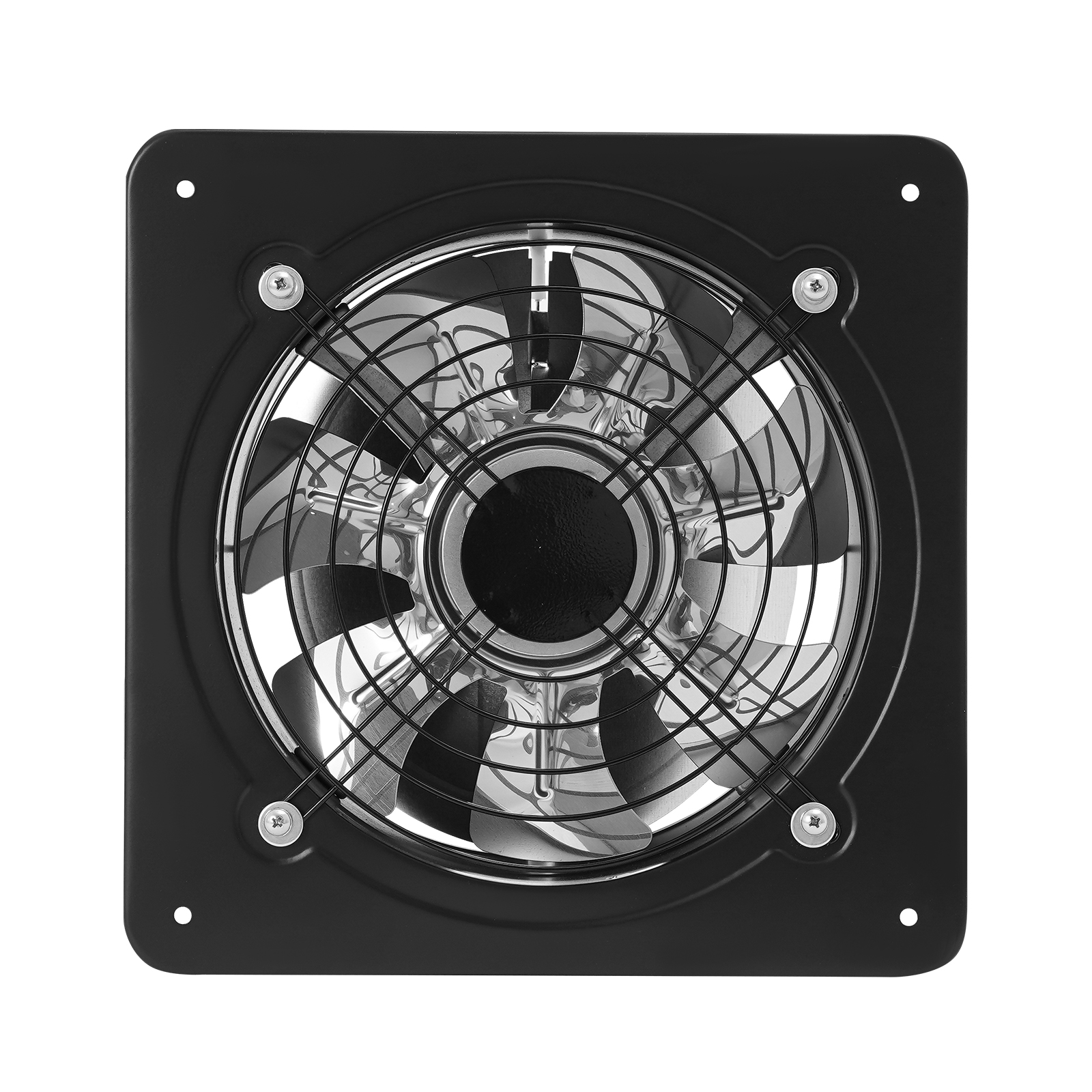10 Inch Exhaust Fan, Portable Ventilation Fan, Kitchen Exhaust Fan Wall Mount with Backdraft Damper