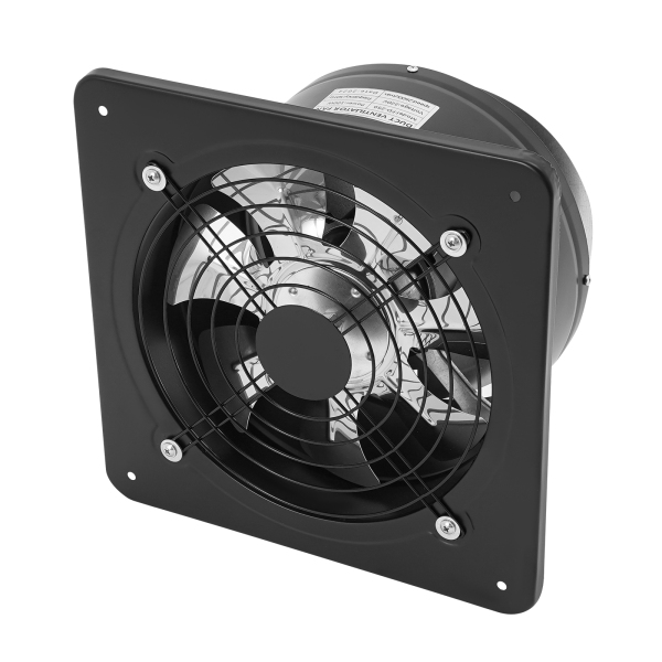 10 Inch Exhaust Fan, Portable Ventilation Fan, Kitchen Exhaust Fan Wall Mount with Backdraft Damper