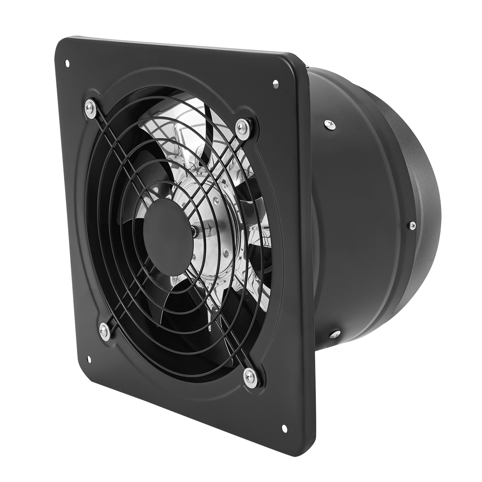 10 Inch Exhaust Fan, Portable Ventilation Fan, Kitchen Exhaust Fan Wall Mount with Backdraft Damper 10 Inch Exhaust Fan, Portable Ventilation Fan, Kitchen Exhaust Fan Wall Mount with Backdraft Damper