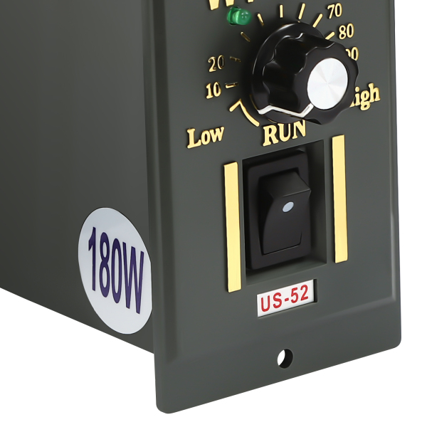 180W Worm Geared Motor with Speed Controller Powerful Electric Motor Gear Motor Adjustable Speed Pure Copper Coil for CNC Equipment Mechanical Equipment