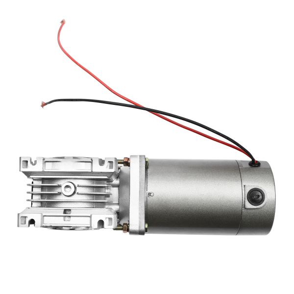 DC Gear Motor 12V High Torque Reducer Gear Motor Worm Gear Reducer Gearbox Suitable for Various Industries such as Packaging Printing Food Textile