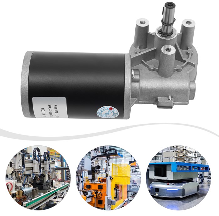 45W 24V DC 15nm Worm Worm Motor Rated Speed 160±20RPM for Automatic Door Electric Tables Used In Packaging Printing Textile 45W 24V DC 15nm Worm Worm Motor Rated Speed 160±20RPM for Automatic Door Electric Tables Used In Packaging Printing Textile