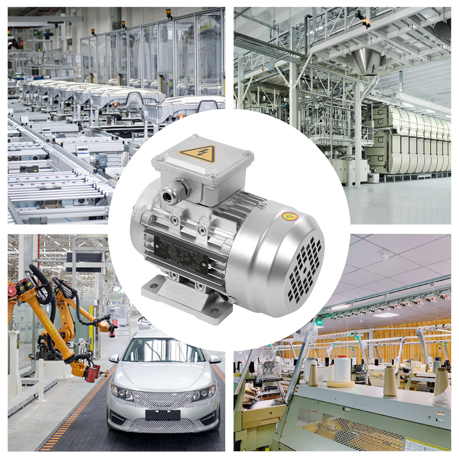 MS6334-0.37KW B3 230/400V High Speed Motor, Three-phase Asynchronous Motor For Machinery and Equipment, S1 Motor MS6334-0.37KW B3 230/400V High Speed Motor, Three-phase Asynchronous Motor For Machinery and Equipment, S1 Motor
