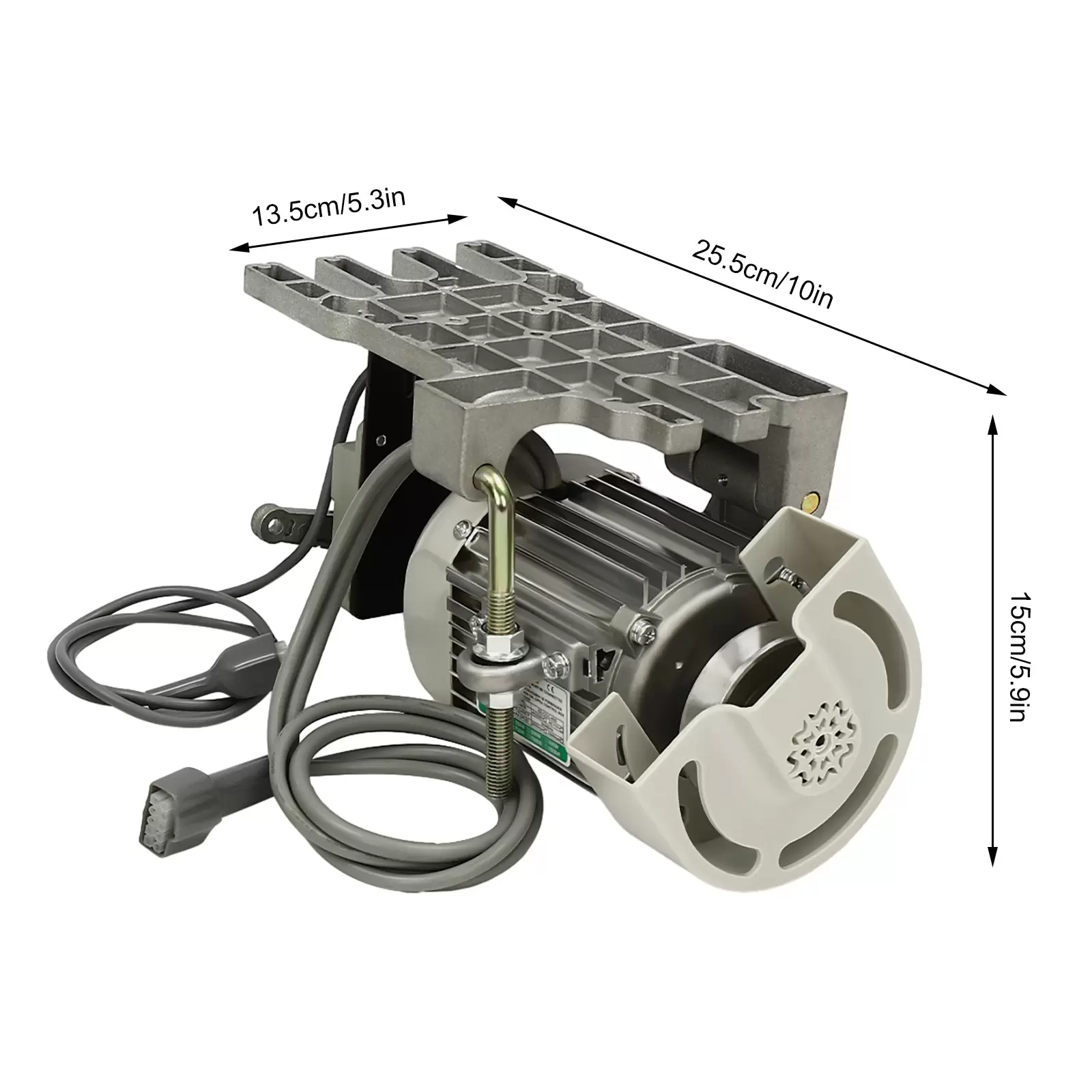 Industrial Sewing Machine Motor - For Industrial Sewing Machine, 600W - Brushless Quiet Motor for Sewing Machine 6N.m