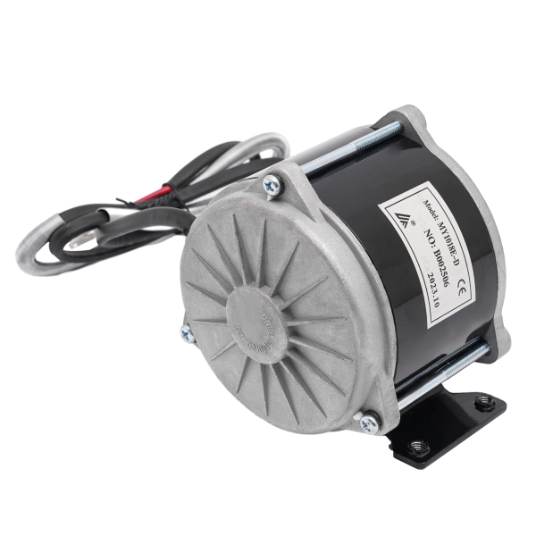 500W 24V Electric Gear Reduction Motor, Brushed Motor Reducer for Electric Bike, Brushed DC Motor