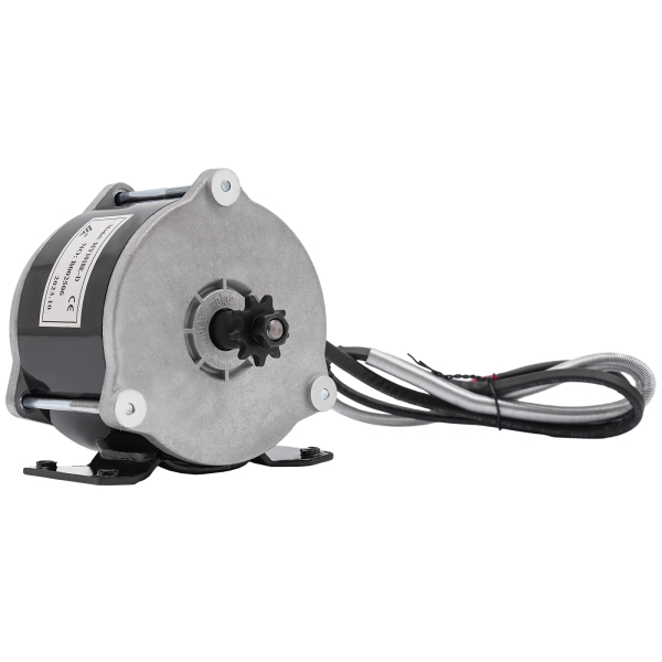500W 24V Electric Gear Reduction Motor, Brushed Motor Reducer for Electric Bike, Brushed DC Motor